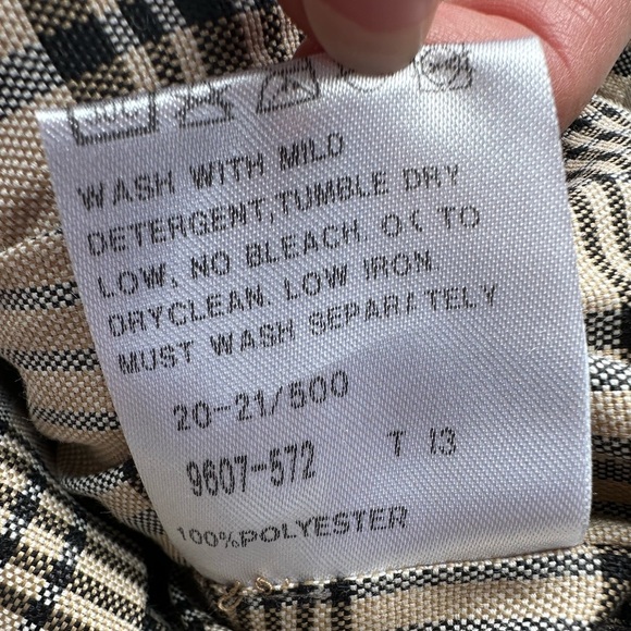 NWT Baker Country Quilted Tan Plaid Vest size S - Picture 6 of 9